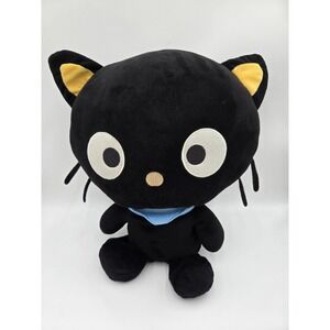 2011 Sanrio Chococat‎ Black Plush Stuffed Animal Rare Jumbo Size HTF
